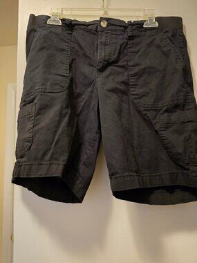 Womens Lee Relaxed Fit Elastic Waist Shorts